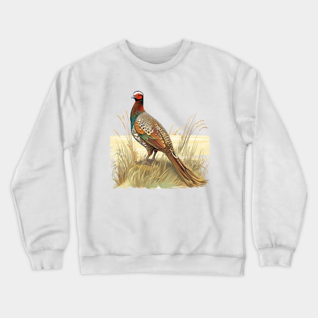 Pheasant Crewneck Sweatshirt by zooleisurelife